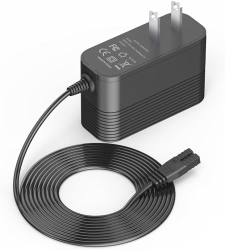 12.6V Charger for Ofuzzi Cyber Cordless Robotic Pool Cleaner Compatible with Ofuzzi Cyber/Cyber 1000/ Cyber 1200 / Cyber 1200 Por Automatic Robotic Pool Vacuum Cleaner Power Adapter
