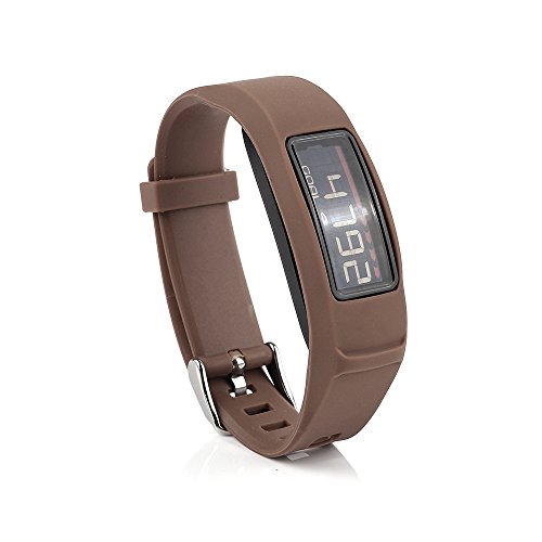 honecumi Replacement Bands Compatible with Garmin Vivofit 2 Watch Band Strap Bracelet-Colorful Soft Silicone Wrist Band Strap Accessory for Men & Women-Metal Clasp Bands-Free Size