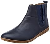 Kickers VETUDI,Boots Enfant Marine Metallise, 35 EU