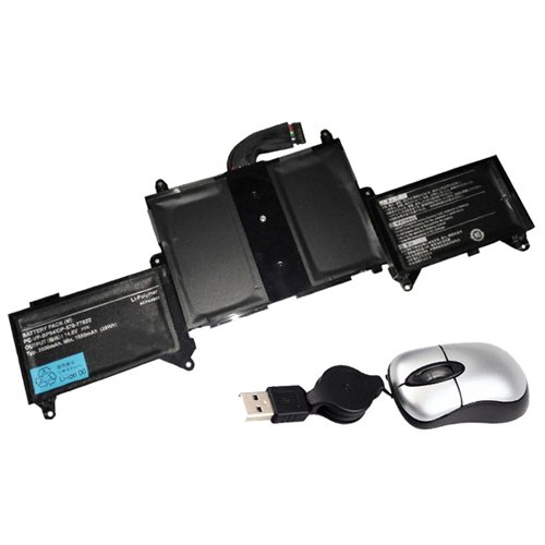 Batterie PC-VP-BP105 pour PCVPBP105-05 Nec 14.8V et mini souris optique noire