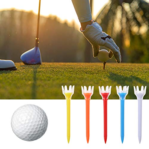 BESPORTBLE Suporte de bola de golfe de plástico, 7 cm, acessórios profissionais duráveis, ferramenta