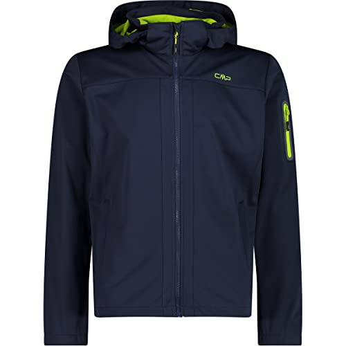 CMP Herren Light Softshell Jacke, b.Blue-Limegreen, 52