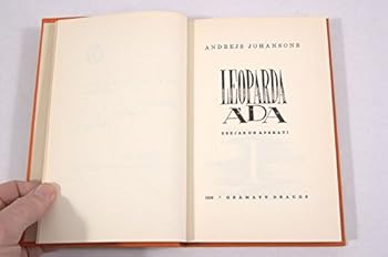 Hardcover Leoparda Ada Book