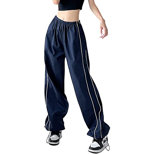 Baonmy Fallschirmhosen Cargohose Damen Baggy,Y2k Baggy Lange Hosen...