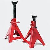 Unterstellböcke Juego de 2 caballetes para coches ajustables capacidad de 3 toneladas gatos estabilizadores