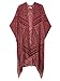 Moss Rose Women's Beach Cover up Swimsuit Kimono Cardigan with Bohemian Floral Print