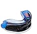 Brain-Pad 3XS Triple Laminated Strap/Strapless Combo (Black/Blue) ADULT
