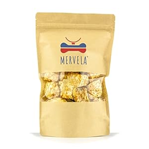 MERVELA® Käsepops, 100 Gramm, Snack-pops für Hunde, Käsedrops, Hundekäse, Käse für Hunde, Käsesnack, 100% natürlich, Cheesy Puffs