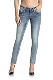  Rock Revival - - Damen Sherry AK210 Röhrenjeans, 26, Denim