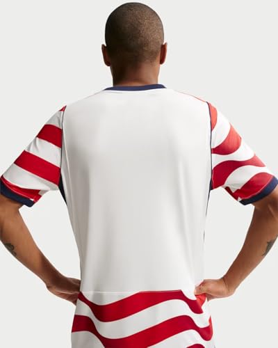 Nike Men's USA Soccer Jersey 2026 USMNT Home Stadium - Dri-FIT Short Sleeve US Men's National Team Jersey for the FIFA World Cup, Adult Sizes (Medium) Red/White/Navy - image 2