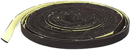 uxcell a15011200ux0430 Black 10m 33ft Length Car Speaker Sealing Tape
