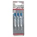 Produktbild Bosch Professional 3x Stichsägeblatt T 118 EOF Flexible for Metal (für Stahlbleche, Zubehör Stichsäge)