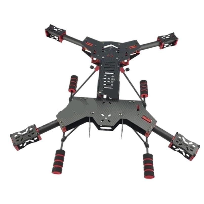 Kit cadre H450 pliable carbone quadcopter FPV rigide pour montage DIY sur mesure