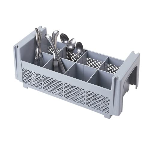 Cambro 8FBNH434-8 Compartment Half Flatware Basket