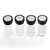 VEVOR Kit Completo de Solución de Calibración de Turbidez, 20/100/400/800 NTU, 20 ml Cada Uno, 4 uds, para Turbidímetro TN2000, Inserto Protector a Prueba de Golpes, Diseño de Botella Sellada