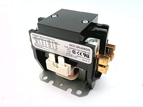 HARTLAND CONTROLS HCC-2XU04GG CONTACTOR, 40 AMP, 2 POLE, 208/240 VAC