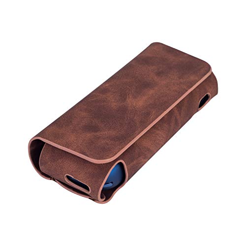 Leather-Case-for-E-Cigarette-Protective-Case-30-Electronic-Cigarette-Pouch-Bag-30-Storage-Carrying-Cover-E-Cigarette-Case-Brown