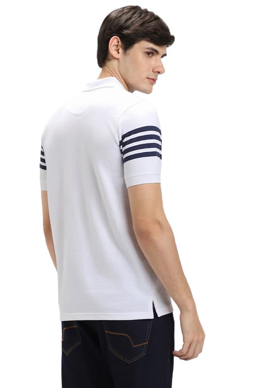 Image of Dennis Lingo Men Cotton Slim Fit Polo Half Sleeve T-Shirt
