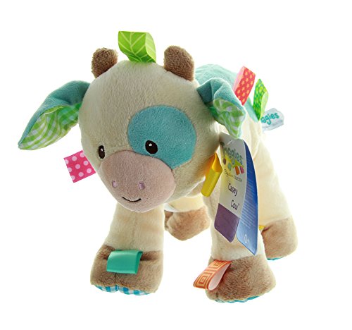 Mary Meyer Taggies Casey Plush Toy, Cow