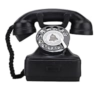 Retro Festnetztelefon , Telefone Günstiges Festnetz mit Anrufbeantworter Desktop Ornamente Altes Telefon für Home Cafes für Cosplay zum Fotografieren