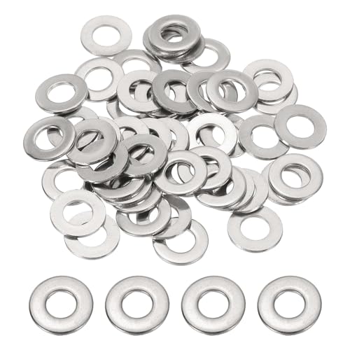 PATIKIL Arandelas Planas De 5/16' DI X 5/7' DE De Acero Inoxidable 304 50 Piezas Pequeñas Arandelas Redondas Para Tornillos Tuercas Y Pernos