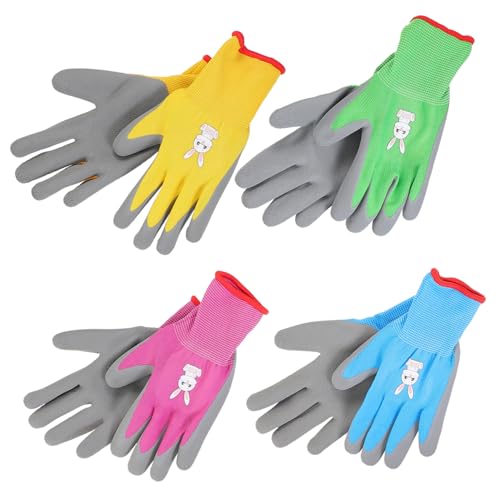 BESPORTBLE 4 Paia Di Scarpe Da Giardinaggio Robuste Non Protettive E Traspiranti Per Ragazzi E Ragazze Per Piantare Pulire E Ristrutturare Il Paesaggio