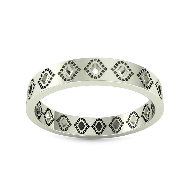 Image of DISHIS 14K /18K White Gold Ring for Women
