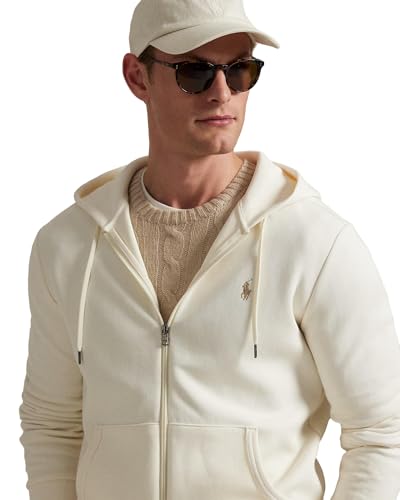 Image of POLO RALPH LAUREN mens Double-knit Full Zip Hoodie