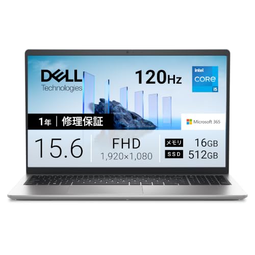 �yAmazon.co.jp����zDell 15 DC15250 15.6�C���` �m�[�g�p�\�R�� ND55-GWM3SA | IntelR Core? i5-1334U ������16GB SSD512GB M365���� Windows 11 Home �v���`�i