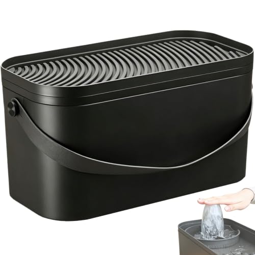 Máquina lavadora para tazas de té y vasos con depósito y batería