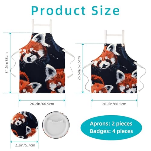 Tablier cuisine One Large avec 4 broches incluses