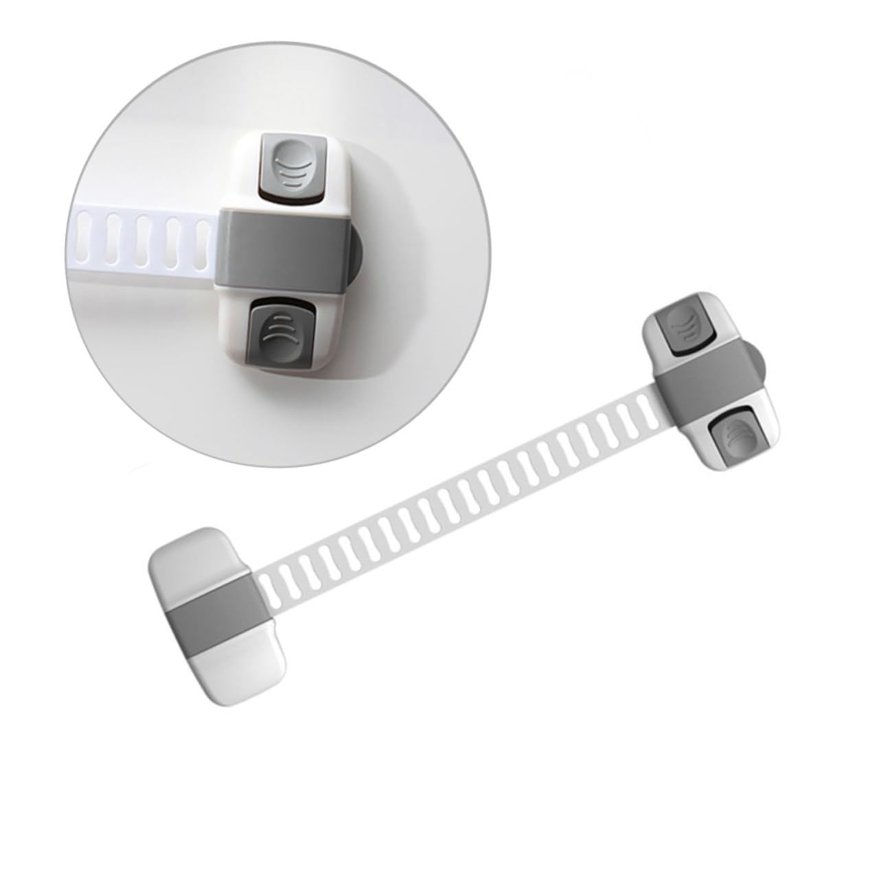 Toyvian 8pièce Verrou De Sécurité Multifonctionnel Pour Garçon Fille Lot De Verrous Pour Armoire Et Pour Mains Des Bébés Les Pincements Pour Cuisine Meubles