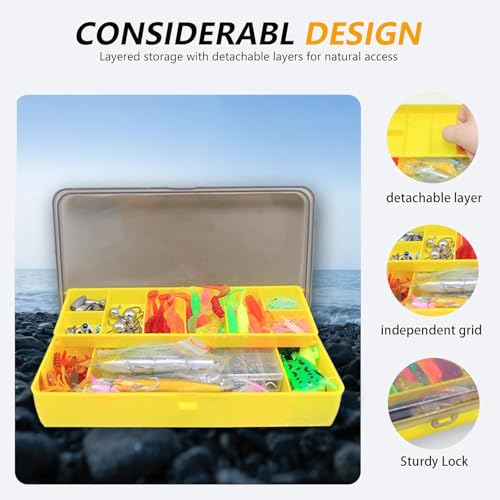 Set de Señuelos de Pesca Completo 431 Piezas con Caja de Herramientas FREGITO Modelo 431 miniatura 4