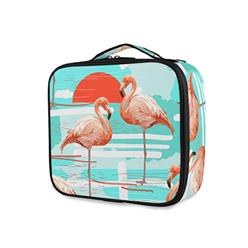 Trousse de maquillage tropicale pour organiser vos vacances