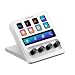Produktbild Elgato Stream Deck + White, Audiomixer, Live-Produktion und Studio-Controller für Content Creators, Streaming, Gaming, mit anpassbarer Touch-Leiste, Drehreglern und LCD-Tasten, für Mac und PC