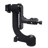 Mcoplus Professional Heavy Duty Metal 360 Degree Panoramic Gimbal Tripod Head with Arca-Swiss Standard Quick Release Plate for Digital SLR Cameras