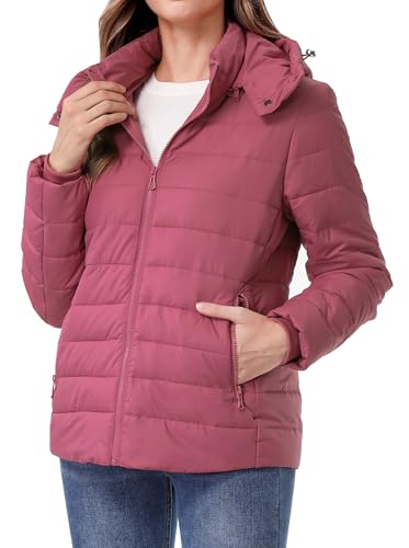 Image of TDYPCI Women's Lightweight Waterproof Puffer Jacket Warm For Cold Winter