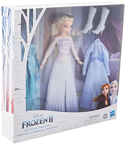 Hasbro Frozen II: Elsa's Style Set (E9669), Multi-coloured - Image 2