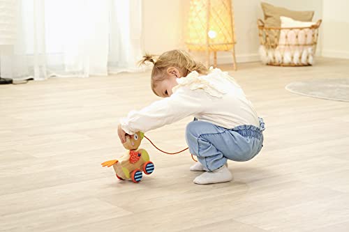 Peluche canard Eichhorn multicolore idée cadeau de naissance idéale