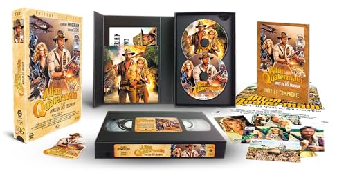 Allan Quartermain Et Les Mines Du Roi Salomon -Combo Dvd + Blu-Ray - Vhs Box - Edtion Limitée