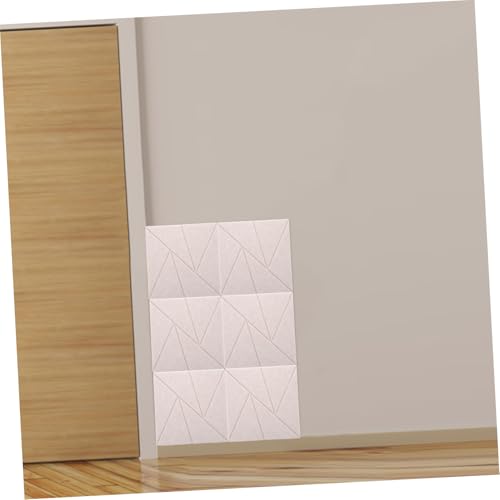 6 piezas de paneles acústicos de alta densidad para tratamiento y reducción de ruido, ideales para salas de juegos, oficinas y estudios miniatura 6