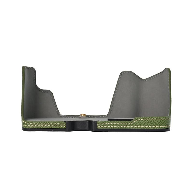 Funda de cuero medio para cámara Olympus OM-D E-M10 Mark IV miniatura 4