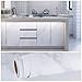 VEELIKE Papel Pintado Marmol Grueso Papel Marmol Gris Blanco 40cm × 900cm Papel Adhesivo Marmol Para Mueble Papel Tapiz Cocina Decorado Armario Baño Impermeable Papel Pared Autoadhesivo Habitacion