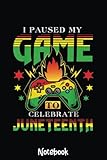 Photo Gallery i paused my game to celebrate junenth gamer junenth notebook: peace love juneteenth notebook,classy gift to celebrate this special event,, premium matte finish Photo Gallery i paused my game to celebrate junenth gamer junenth notebook: peace love juneteenth notebook,classy gift to celebrate this special event,, premium matte finish
