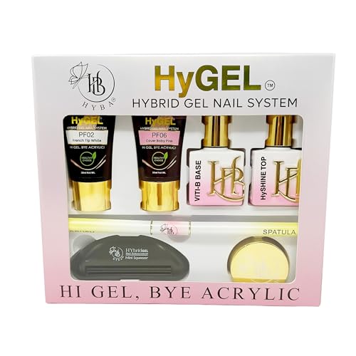 Hybrid Gel Nail Polish Ready Starter Kit for Nails - All-in-One - HYGEL Collection #2