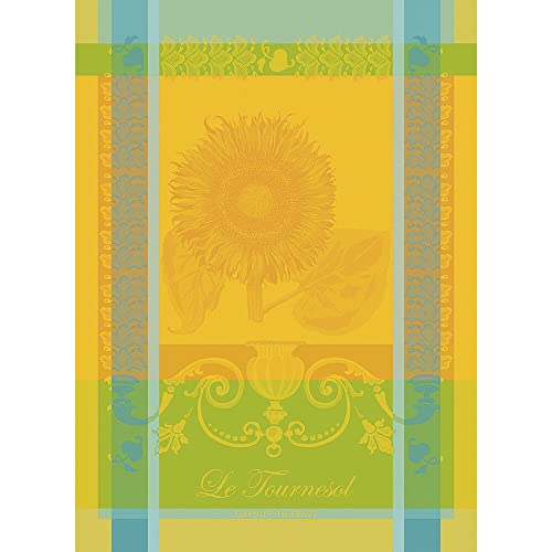 Garnier Thiebaut Le Tournesol Soleil Jacquard Towel