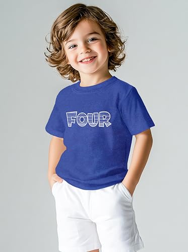 Unordinary Toddler 4th Birthday Shirt Boys 4 Year Old Outfit Boy Four Years Happy Bday Fourth Shirts3