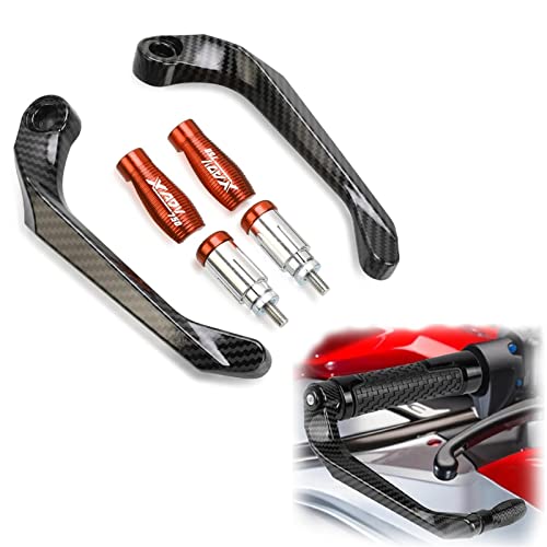 Protège-mains moto XADV 750 orange garde leviers antichoc