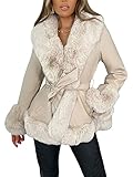 Match:Die Winter Damen Lederjacke kann leicht mit Jeans, Röcken, Shorts und Leggings für einen stilvollen und niedlichen Look gepaart werden.