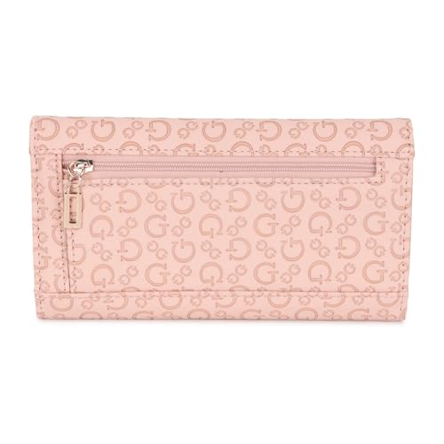 Image of GUESS Bowie Debossed Logo Slim Clutch Wallet